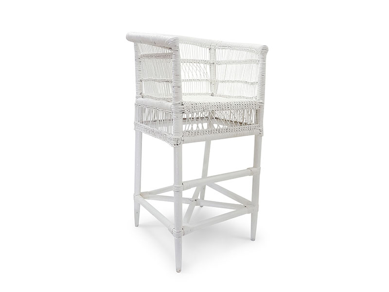 Bar Stool White